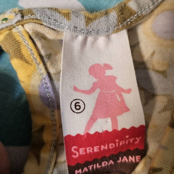 Matilda Jane Serendipity Floral Sundress – Size 6 - Picture 5 of 6